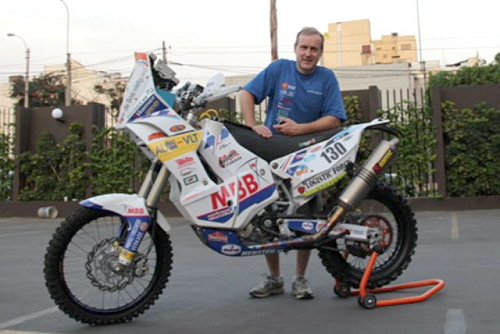 Thomas de Bois wil in Le Dakar nog één keer de finish halen